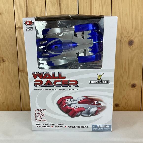 Wall Racer Thunder Bee High Performance RC Car - Blue/Silver - Picture 1 of 6